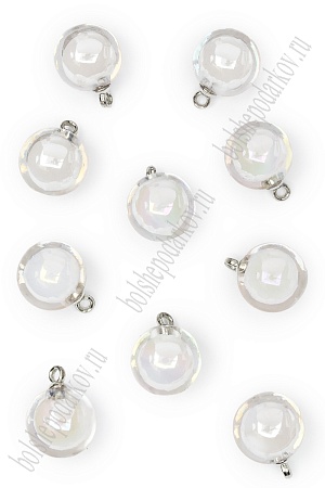 Подвеска шарик 16 мм (10 шт) SF-7291, белый №4