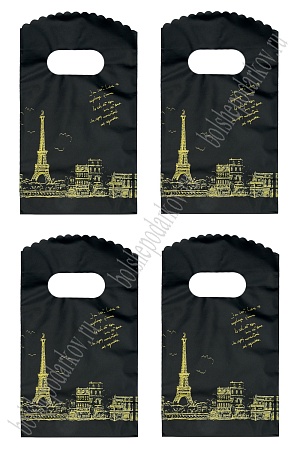 Пакет полиэтиленовый с ручкой 9*15 см (50 шт) SF-7360, №110