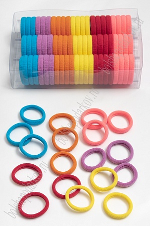 Набор резинок для волос 3 см (66 шт) SF-6084, ассорти №5