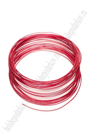 Проволока 1 мм*10 м (SF-904) светло-красный №23