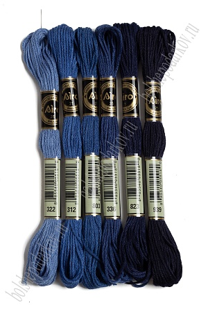 Набор ниток мулине (6 шт) SF-4104, №4