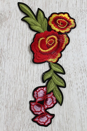 Нашивки &quot;Веточка цветов&quot; (5 шт) SF-744