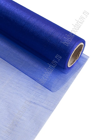 Органза 48 см*10 ярд (SF-354) синий №350