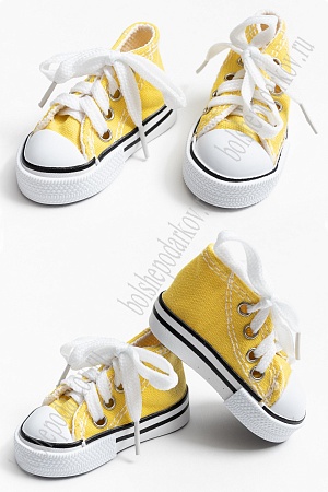 Обувь для игрушек 7,5 см &quot;Кеды&quot; (1 пара) SF-5977, желтый