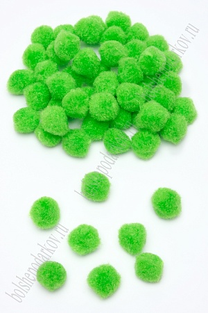 Помпоны 20 мм (100 шт) SF-1165, салатовый