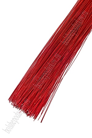 Проволока 1 мм*80 см  (красный) SF-2340, 1 кг