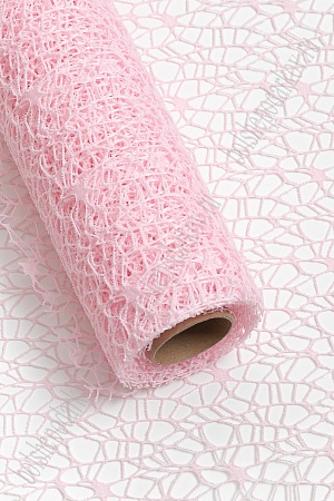 Сетка для цветов 50 см*5 м (SF-7070) светло-розовый №05