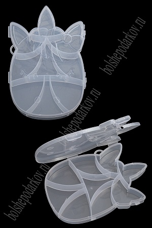 Пластиковый органайзер &quot;Единорог&quot; 9,5*14,7*2 см (SF-7262) №2