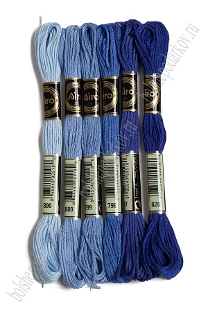 Набор ниток мулине (6 шт) SF-4104, №2