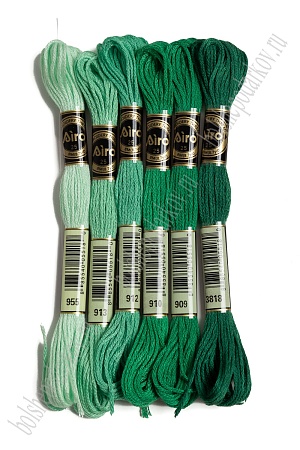 Набор ниток мулине (6 шт) SF-4104, №15