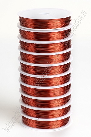 Проволока 0,4 мм*40 м (10 шт) SF-901, красный