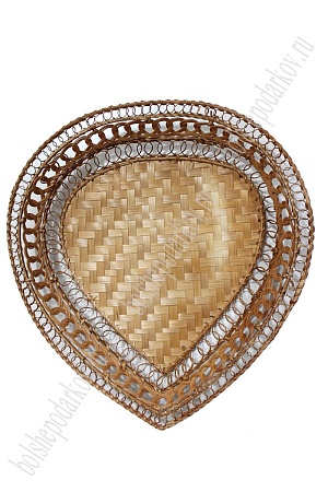 Поднос в форме сердца