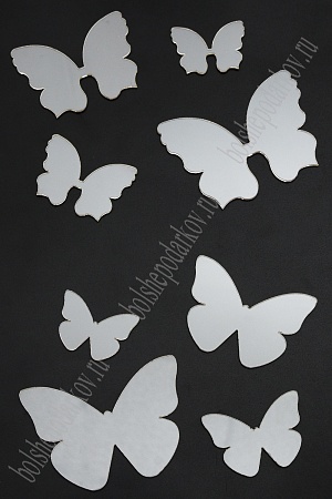 Набор пластиковых шаблонов 1 мм &quot;Бабочки №5&quot;