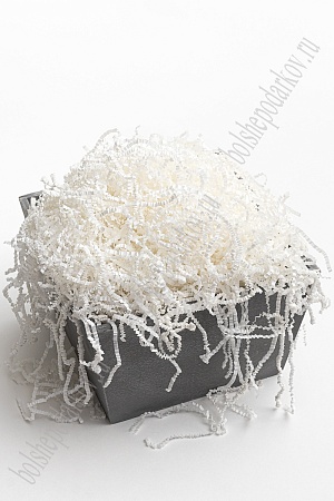 Наполнитель бумажный 3 мм (1 кг) белый