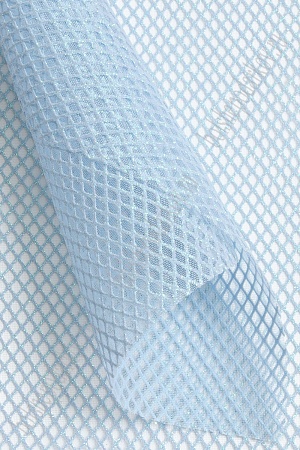 Сетка декоративная &quot;Ромбики&quot; А4 (5 листов) SF-7234, голубой №10
