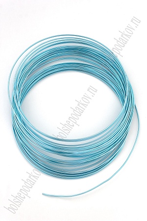 Проволока 1 мм*10 м (SF-904) голубой №24