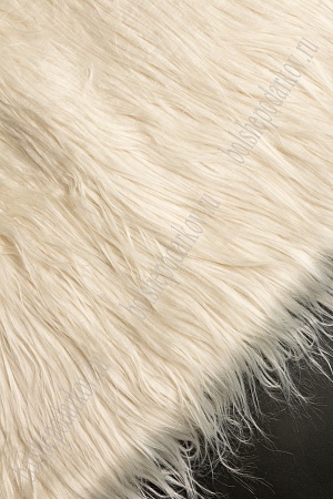 Мех искусственный длинный ворс 1,7*1 м (SF-7341) бежевый №6