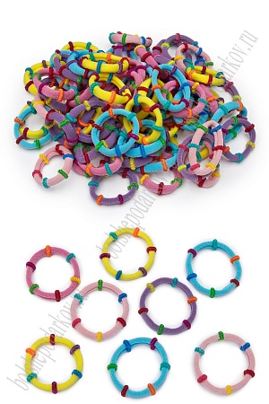 Резинки для волос 3 см (80 шт) SF-7503, №2