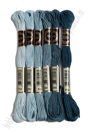 Набор ниток мулине (6 шт) SF-4104, №5