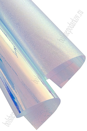 Пленка ПВХ двусторонняя А4 (5 листов) SF-7232, серебряный хамелеон №1