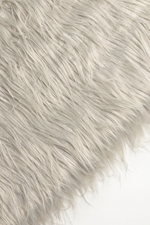 Мех искусственный длинный ворс 1,7*1 м (SF-7341) светло-серый №8