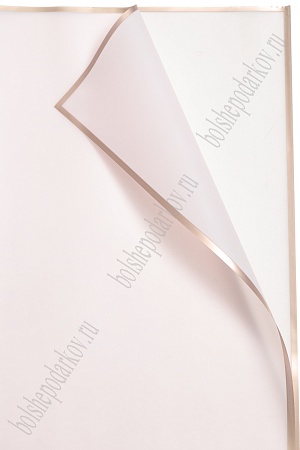 Пленка для цветов 58*58 см (20 листов) SF-7061, светло-розовый №12