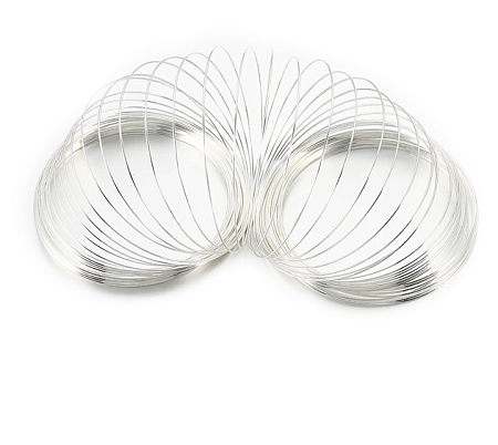 Проволока с эффектом памяти, 60 мм*0,6 мм (SF-7366) серебро