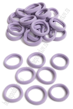 Резинки бесшовные для волос &quot;Premium&quot; 4 см (80 шт) SF-7051, фиолетовый №8041