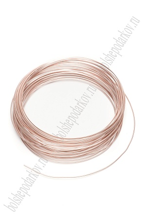 Проволока 1 мм*10 м (SF-904) нежно-розовый №4