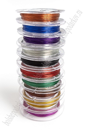 Проволока 0,3 мм*10 м (10 шт) SF-903, ассорти