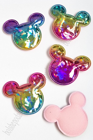 Патч голографик &quot;Мультик&quot; 5,5*6 см (10 шт) SF-2974, №8