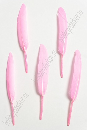 Перья декоративные (20 шт) SF-4316, розовый №08