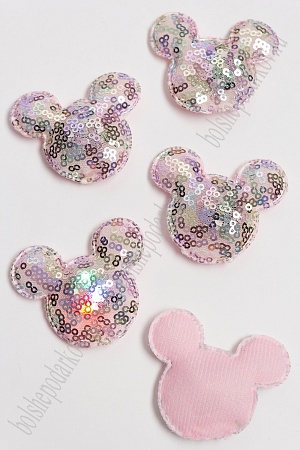 Патч с пайетками &quot;Мультик&quot; 6*5,3 см (5 шт) SF-3165, разноцветный