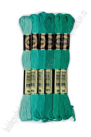 Набор ниток мулине (6 шт) SF-4104, №92