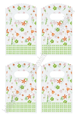 Пакет полиэтиленовый с ручкой 9*15 см (50 шт) SF-7360, №40