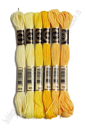 Набор ниток мулине (6 шт) SF-4104, №55