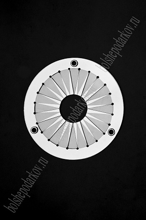 Пластиковый шаблон 1 мм &quot;Розетка&quot; маленький