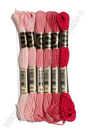 Набор ниток мулине (6 шт) SF-4104, №37