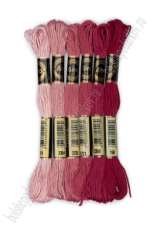 Набор ниток мулине (6 шт) SF-4104, №36