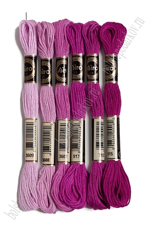 Набор ниток мулине (6 шт) SF-4104, №41