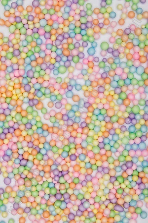 Пенопластовые гранулы 4-6 мм (20 гр) SF-2550, ассорти