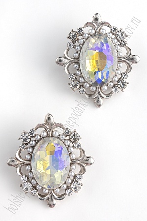 Серединка ювелирная (2 шт) SF-5956, радужный №31