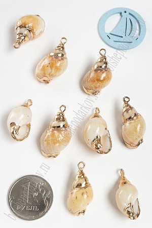 Подвеска &quot;Ракушка&quot; (4 шт) SF-3377, №1