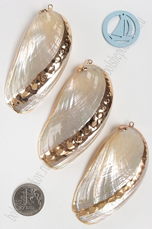 Подвеска &quot;Ракушка&quot; (2 шт) SF-3375, №1