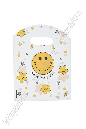 Пакет полиэтиленовый с ручкой 15*19 см (50 шт) SF-7360, №50