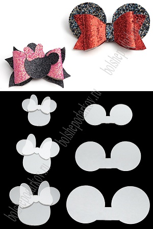 Набор пластиковых шаблонов 1 мм &quot;Мультик&quot;