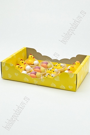 Пасхальный декор &quot;Цыплята в гнезде&quot; 5 см (12 шт) SF-5033, №3