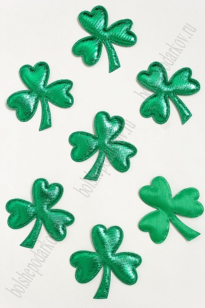 Патч &quot;Клевер&quot; 5,7*5,6 см (50 шт) SF-3791, зеленый
