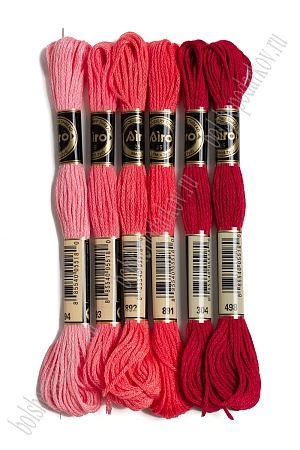 Набор ниток мулине (6 шт) SF-4104, №35