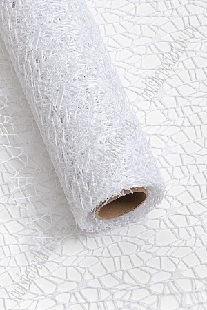 Сетка для цветов 50 см*5 м (SF-7070) белый №9